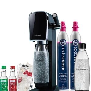 Black Sparkling Water Maker